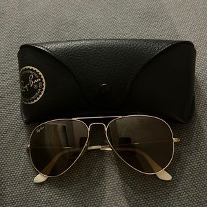 Ray Ban Women’s Brown Aviators